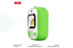 Детский фотоаппарат с печатью фото чб XO XJ05 front and rear dual camera silicone cover printing camera(Free 3 Rolls of Thermal Paper) Green