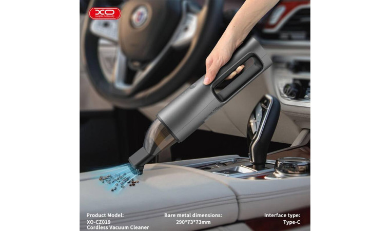 Пылесос автомобильный XO CZ019 Smart Home & Car Wireless 5000mAh Black Пылесос автомобильный XO CZ019 Smart Home & Car Wireless 5000mAh Black