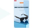 Очки с наушниками XO E6 Weijing Smart Audio Glasses UV Protection Sunglasses Red