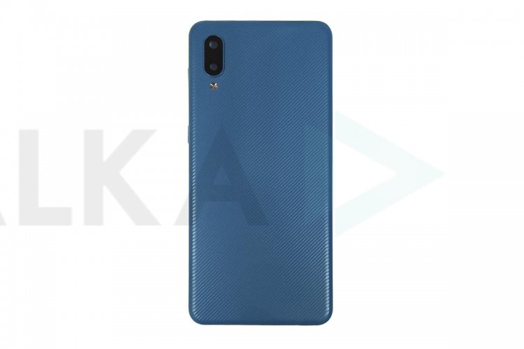 Задняя крышка для Samsung A022G Galaxy A02 (синий)