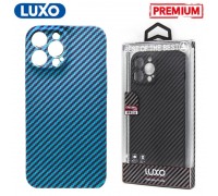 Чехол для телефона LUXO CARBON iPhone 12 PRO MAX (голубой)
