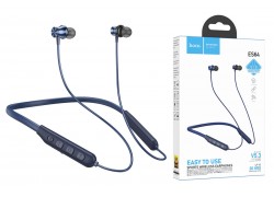 Наушники вакуумные беспроводные HOCO ES64 Easy Sound sports BT earphones headset Bluetooth (синий)