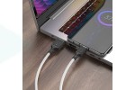 Кабель USB - MicroUSB HOCO X90 (белый) силиконовый 1м