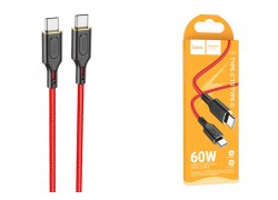 Кабель USB Type-C - USB Type-C HOCO X95 PD60W (красный) 1м