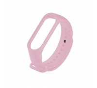 Ремешок силиконовый для XIAOMI MI Band 3/MI Band 4 цвет бледно-розовый