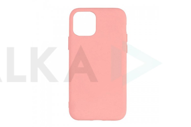 Чехол для iPhone 13 Pro Max (6,7) тонкий (бледно-розовый)