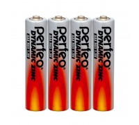Батарейка солевая Perfeo R03 AAA/4SH Dynamic Zinc (спайка цена за 4 шт)