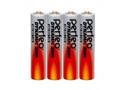 Батарейка солевая Perfeo R03 AAA/4SH Dynamic Zinc (спайка цена за 4 шт)