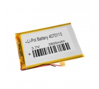 Универсальный аккумулятор 110x70x4 3.7V 3800mAh (4070110P)