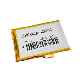 Универсальный аккумулятор 110x70x4 3.7V 3800mAh (4070110P)