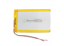 Универсальный аккумулятор 90x80x4 3.7V 6000mAh (4080105P)
