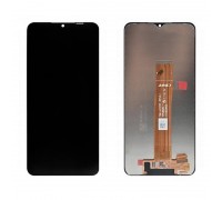 Дисплей для Samsung A127F Galaxy A12 Nacho Black в сборе с тачскрином (ревизия SM-A125F_R0.1) + рамка, org