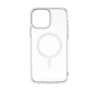 Чехол для iPhone 13 (6,1) пластиковый Clear Case MagSafe (прозрачный) в упаковке