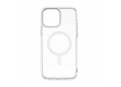 Чехол для iPhone 13 (6,1) пластиковый Clear Case MagSafe (прозрачный) в упаковке