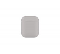 Чехол для наушников Soft-Touch AirPods пластиковый (серый)