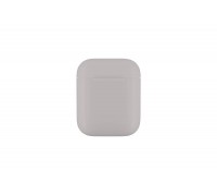 Чехол для наушников Soft-Touch AirPods пластиковый (серый)