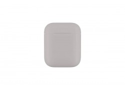 Чехол для наушников Soft-Touch AirPods пластиковый (серый)