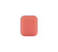 Чехол для наушников Soft-Touch AirPods пластиковый (оранжевый)