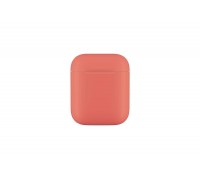 Чехол для наушников Soft-Touch AirPods пластиковый (оранжевый)