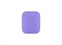 Чехол для наушников Soft-Touch AirPods пластиковый (сиреневый)