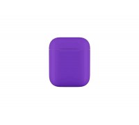 Чехол для наушников Soft-Touch AirPods пластиковый (фиолетовый)