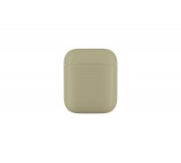 Чехол для наушников Soft-Touch AirPods пластиковый (бежевый)