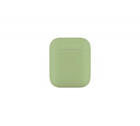 Чехол для наушников Soft-Touch AirPods пластиковый (салатовый)
