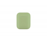 Чехол для наушников Soft-Touch AirPods пластиковый (салатовый)