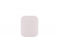 Чехол для наушников Soft-Touch AirPods пластиковый (белый)