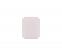 Чехол для наушников Soft-Touch AirPods пластиковый (белый)