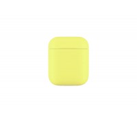 Чехол для наушников Soft-Touch AirPods пластиковый (лимонад)