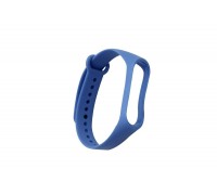 Ремешок силиконовый для XIAOMI MI Band 3/MI Band 4 цвет синий деним