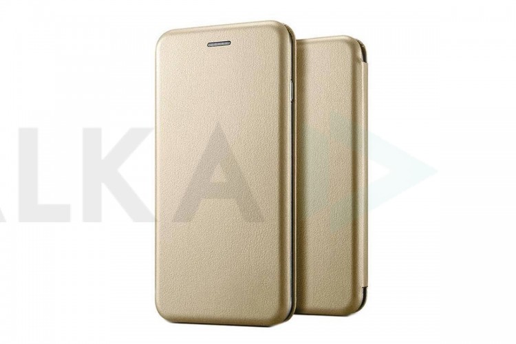 Чехол-книжка Huawei Honor 10iX Lite  боковой BF (золотистый)