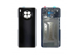 Задняя крышка для Huawei Honor 50 Lite (черный) + стекло камеры в рамке + проклейка HQ