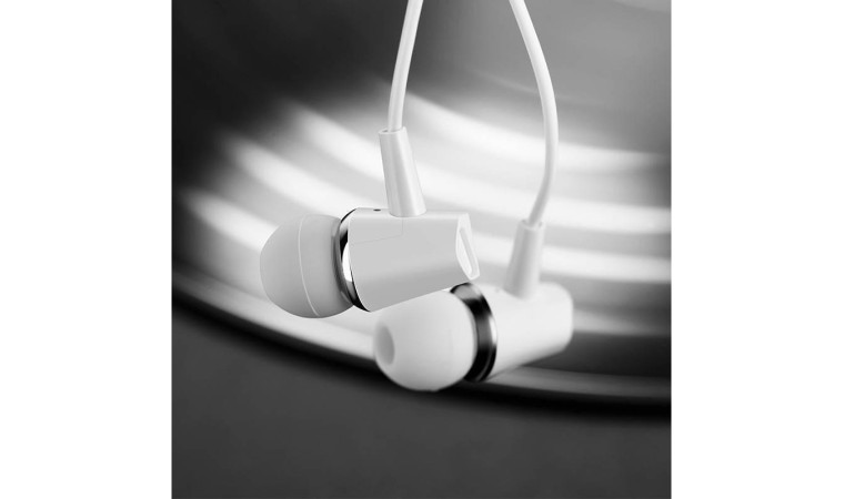 Наушники вакуумные проводные HOCO M34 honor music e (белый)