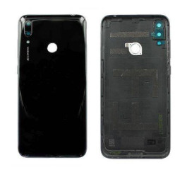 Задняя крышка для Huawei Y7 2019 + стекло камеры (черный)