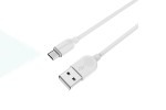 Кабель USB - MicroUSB BOROFONE BX14 2A (белый) 3м (LinkJet)