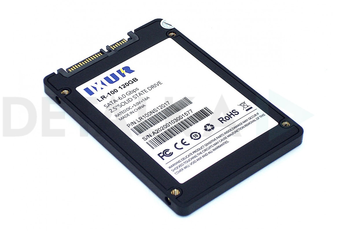 Твердотельный накопитель SSD SATA III IXUR 120Gb в Детальке купить,