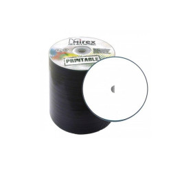 DVD-R printable inkjet под печать 4,7 Гб 16x (термоупаковка 100 штук)