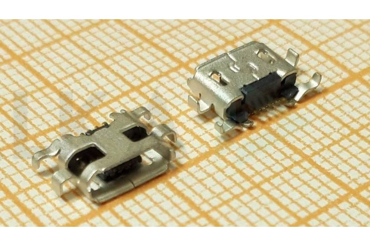 microUSB 2.0 разъем для планшетов Jack001 (5pin) 5шт