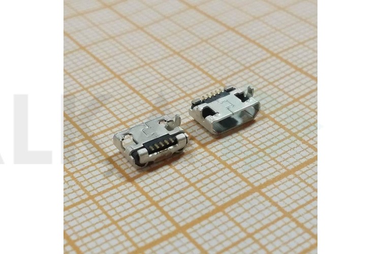 microUSB 2.0 разъем для планшетов Jack017 (5pin) 5шт