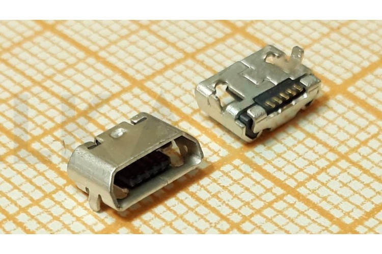 microUSB 2.0 разъем для планшетов Jack018 (5pin) 5шт