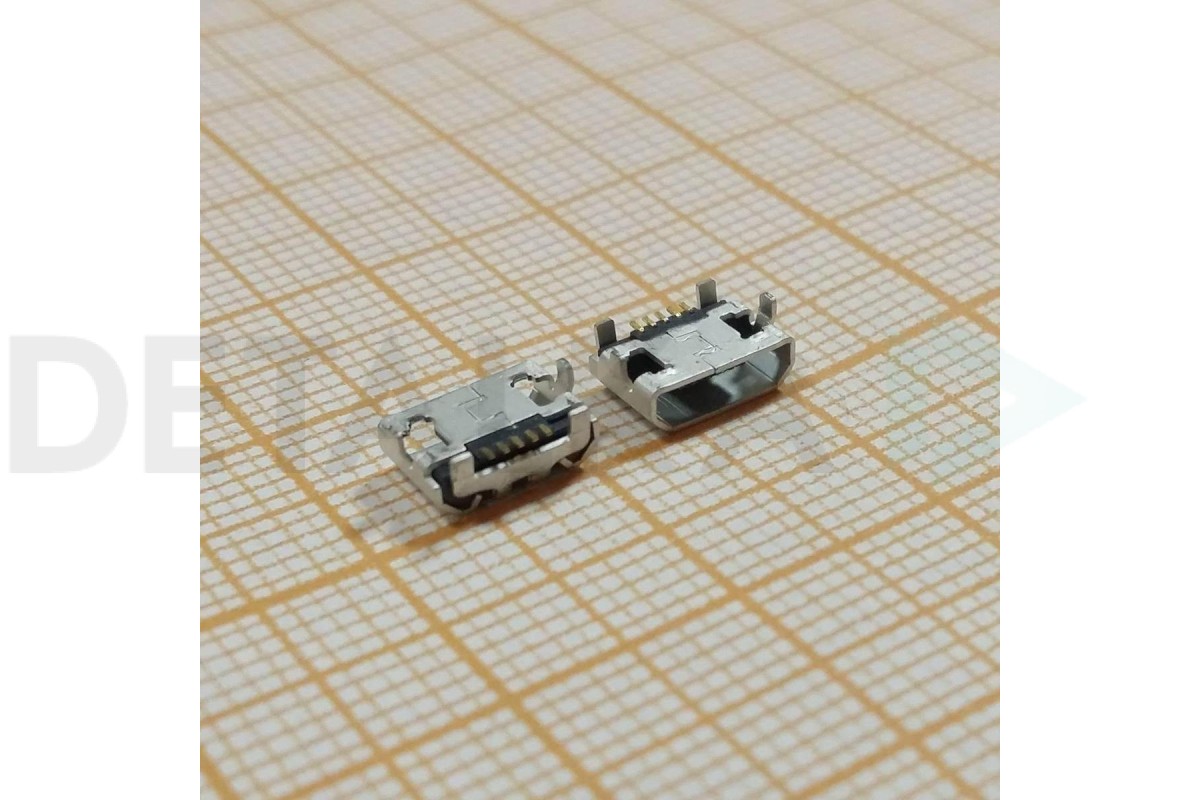 Разъемы планшетов. Micro USB 2.0 разъем. MICROUSB Board 3d model.