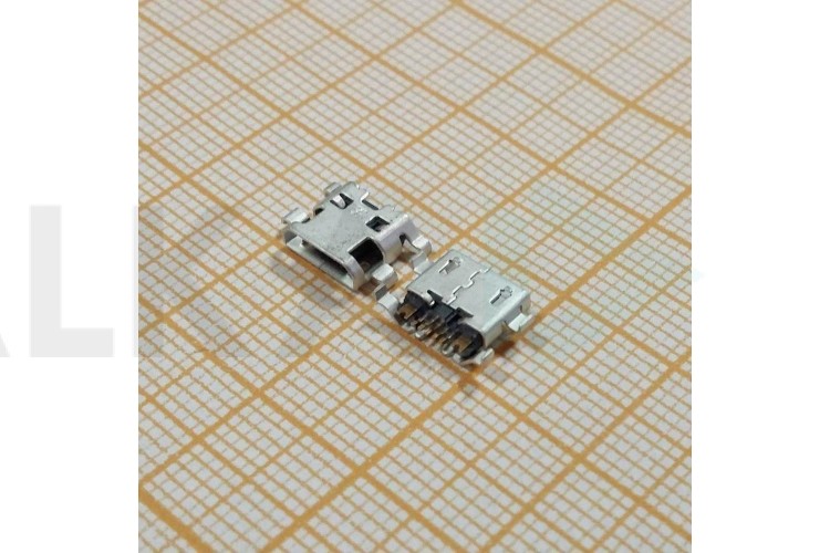 microUSB 2.0 разъем для планшетов Jack025 (5pin) 5шт