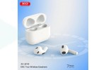 Наушники вакуумные беспроводные XO EF43 ENC Long Battery Life  (full functions without in-ear detection) White