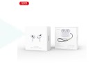 Наушники вакуумные беспроводные XO EV52 ANC noise-cancelling (full functions with buzzer + sliding volume) White