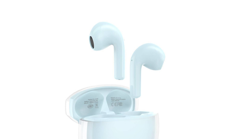 Наушники вакуумные беспроводные XO G16 ENC  White
