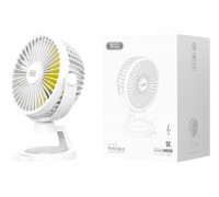 Вентилятор XO MF78 4-inch desktop/bracket adjustable angle fan 1200mAh White