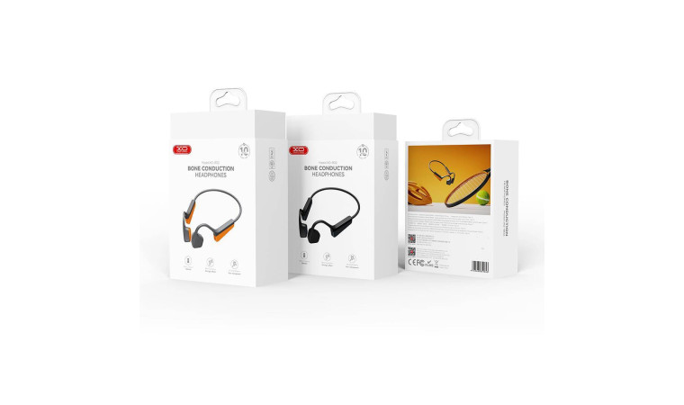Наушники вакуумные беспроводные XO BD2 Depp Lightweight Bone Conduction Black Наушники вакуумные беспроводные XO BD2 Depp Lightweight Bone Conduction Black