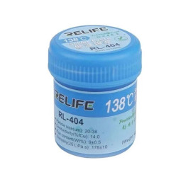 Паста паяльная RELIFE RL-404 40 гр./ 138°C